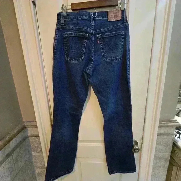 P7036 levis 550 classic relaxed bootcut size 6m medium wash - Picture 6 of 9